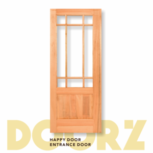 Happy Solid Meranti Entrance Door